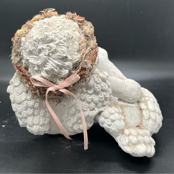 Dreamsicles Cherub with Duck Figurine Signed "Kristin" large - Picture 5 of 13